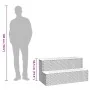 Escalón bañera hidromasaje gris 100x50x50,5 cm ratán sintético de , Accesorios para piscinas y spa - Ref: Foro24-4103945, Pre...