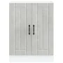 Mueble bajo fregadero Lucca madera contrachapada gris hormigón de , Armarios de cocina - Ref: Foro24-853681, Precio: 79,93 €,...