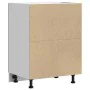 Mueble bajo fregadero Lucca madera contrachapada gris hormigón de , Armarios de cocina - Ref: Foro24-853681, Precio: 79,93 €,...