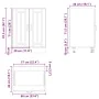Mueble bajo fregadero Lucca madera contrachapada gris hormigón de , Armarios de cocina - Ref: Foro24-853681, Precio: 79,93 €,...