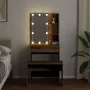 Juego de tocador con LED madera artesanal de roble de , Tocadores para dormitorios - Ref: Foro24-3329188, Precio: 140,59 €, D...