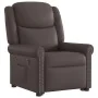 Sillón reclinable vertical de cuero sintético marrón brillante von , Sessel - Ref: Foro24-3303419, Preis: 262,76 €, Rabatt: %