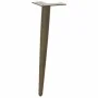 Patas para mesa de centro cónicas 4 uds acero natural 30-31cm de , Patas para mesas - Ref: Foro24-4012511, Precio: 37,09 €, D...