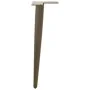 Patas para mesa de centro cónicas 4 uds acero natural 30-31cm de , Patas para mesas - Ref: Foro24-4012511, Precio: 37,09 €, D...