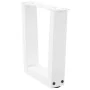 Patas para mesa de comedor forma V 2 uds blanco 30x(30-31,3) cm de , Patas para mesas - Ref: Foro24-4012601, Precio: 44,72 €,...