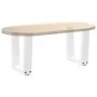 Patas para mesa de comedor forma V 2 uds blanco 30x(30-31,3) cm de , Patas para mesas - Ref: Foro24-4012601, Precio: 44,72 €,...