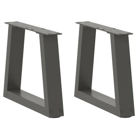 Patas para mesa comedor forma V 2 uds antracita 40x(30-31,3) cm de , Patas para mesas - Ref: Foro24-4012526, Precio: 48,35 €,...