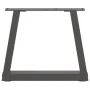 Patas para mesa comedor forma V 2 uds antracita 40x(30-31,3) cm de , Patas para mesas - Ref: Foro24-4012526, Precio: 48,35 €,...