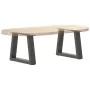 Patas para mesa comedor forma V 2 uds antracita 40x(30-31,3) cm de , Patas para mesas - Ref: Foro24-4012526, Precio: 48,35 €,...