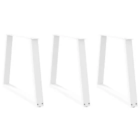 Patas para mesa de comedor forma V 2 uds blanco 70x(72-73,3) cm de , Patas para mesas - Ref: Foro24-4012585, Precio: 137,03 €...