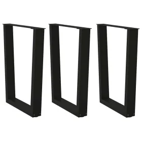 Patas para mesa de comedor en forma de V 3 uds acero negro von , Tischbeine - Ref: Foro24-4012660, Preis: 128,91 €, Rabatt: %