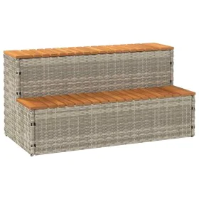 Escalón bañera hidromasaje gris claro 100x50x50,5 cm de , Accesorios para piscinas y spa - Ref: Foro24-4103947, Precio: 123,8...