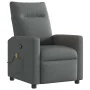 Sillón de masaje reclinable de tela gris oscuro de , Sillones - Ref: Foro24-4104833, Precio: 204,19 €, Descuento: %