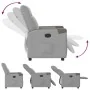 Sillón reclinable de tela gris nube de , Sillones - Ref: Foro24-4104838, Precio: 184,59 €, Descuento: %