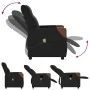 Sillón reclinable de masaje de tela negro by , Armchairs - Ref: Foro24-4104819, Price: 205,93 €, Discount: %