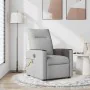Sillón de masaje reclinable de tela gris nube de , Sillones - Ref: Foro24-4104831, Precio: 205,26 €, Descuento: %