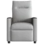 Sillón de masaje reclinable de tela gris nube de , Sillones - Ref: Foro24-4104831, Precio: 205,26 €, Descuento: %