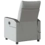 Sillón de masaje reclinable de tela gris nube de , Sillones - Ref: Foro24-4104831, Precio: 205,26 €, Descuento: %