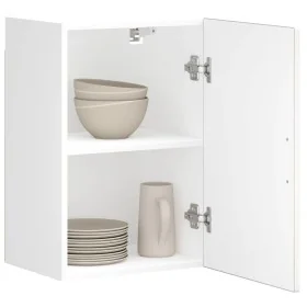 Armario de pared para cocina Porto madera de ingeniería blanca de , Armarios de cocina - Ref: Foro24-854027, Precio: 53,49 €,...