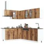 Mueble cocina Kalmar madera vieja 11 pzas madera contrachapada de , Armarios de cocina - Ref: Foro24-3314889, Precio: 720,51 ...
