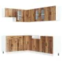 Mueble cocina Kalmar madera vieja 11 pzas madera contrachapada de , Armarios de cocina - Ref: Foro24-3314889, Precio: 720,51 ...