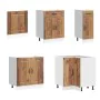 Mueble cocina Kalmar madera vieja 11 pzas madera contrachapada de , Armarios de cocina - Ref: Foro24-3314889, Precio: 720,51 ...