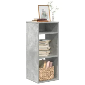 Estantería madera contrachapada gris hormigón 34x31x80 cm de , Librerías y estanterías - Ref: Foro24-860277, Precio: 38,91 €,...