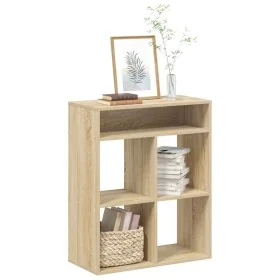 Estantería madera ingeniería color roble 66x31x80 cm de , Librerías y estanterías - Ref: Foro24-860294, Precio: 57,91 €, Desc...