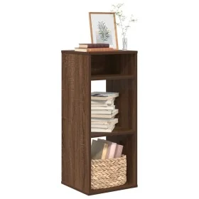 Estantería madera ingeniería roble marrón 34x31x80 cm by , Bookcases and shelves - Ref: Foro24-860280, Price: 43,22 €, Discou...