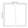 Lona transparente con ojales polietileno 5x12 m de , Lonas impermeables - Ref: Foro24-4018572, Precio: 92,99 €, Descuento: %