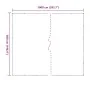 Lona transparente con ojales PVC 5x10 m de , Lonas impermeables - Ref: Foro24-4018615, Precio: 203,90 €, Descuento: %