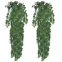 Plantas artificiales de hiedra 4 unidades verde 90 cm de vidaXL, Flora artificial - Ref: Foro24-3051480, Precio: 25,92 €, Des...