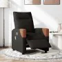 Sillón reclinable de masaje eléctrico tela negro de , Sillones - Ref: Foro24-3324000, Precio: 257,03 €, Descuento: %