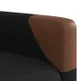 Sillón reclinable de masaje eléctrico tela negro de , Sillones - Ref: Foro24-3324000, Precio: 257,03 €, Descuento: %