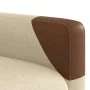 Sillón reclinable de masaje eléctrico tela color crema de , Sillones - Ref: Foro24-3324002, Precio: 240,22 €, Descuento: %
