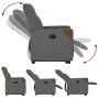 Sillón eléctrico reclinable elevable de tela gris oscuro de , Sillones - Ref: Foro24-3324023, Precio: 336,23 €, Descuento: %