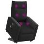Sillón reclinable de masaje elevable tela negro de , Sillones - Ref: Foro24-3324061, Precio: 289,37 €, Descuento: %