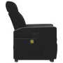 Sillón de masaje eléctrico reclinable elevable tela negro de , Sillones - Ref: Foro24-3324075, Precio: 340,14 €, Descuento: %