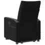 Sillón de masaje eléctrico reclinable elevable tela negro de , Sillones - Ref: Foro24-3324075, Precio: 340,14 €, Descuento: %