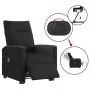 Sillón de masaje eléctrico reclinable elevable tela negro de , Sillones - Ref: Foro24-3324075, Precio: 340,14 €, Descuento: %