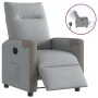 Sillón reclinable eléctrico tela gris claro de , Sillones - Ref: Foro24-3324080, Precio: 242,81 €, Descuento: %