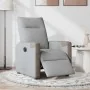Sillón reclinable eléctrico tela gris claro de , Sillones - Ref: Foro24-3324080, Precio: 242,81 €, Descuento: %