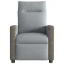Sillón reclinable eléctrico tela gris claro de , Sillones - Ref: Foro24-3324080, Precio: 242,81 €, Descuento: %