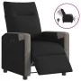 Sillón reclinable eléctrico de tela negro de , Sillones - Ref: Foro24-3324082, Precio: 240,46 €, Descuento: %