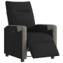 Sillón reclinable eléctrico de tela negro de , Sillones - Ref: Foro24-3324082, Precio: 240,46 €, Descuento: %