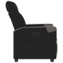 Sillón reclinable eléctrico de tela negro de , Sillones - Ref: Foro24-3324082, Precio: 240,46 €, Descuento: %