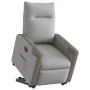 Sillón reclinable elevable de tela gris nube de , Sillones - Ref: Foro24-3324089, Precio: 268,64 €, Descuento: %