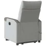 Sillón de masaje reclinable de pie de tela gris nube by , Armchairs - Ref: Foro24-3324094, Price: 288,65 €, Discount: %