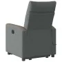 Silla de masaje reclinable de pie de tela gris oscuro de , Sillones - Ref: Foro24-3324096, Precio: 287,59 €, Descuento: %