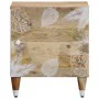 Mesita de noche de madera maciza de mango 40x33,5x46 cm de , Mesitas de noche - Ref: Foro24-4018660, Precio: 53,45 €, Descuen...